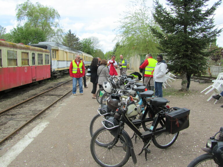 Balade Solex dans l'Yonne